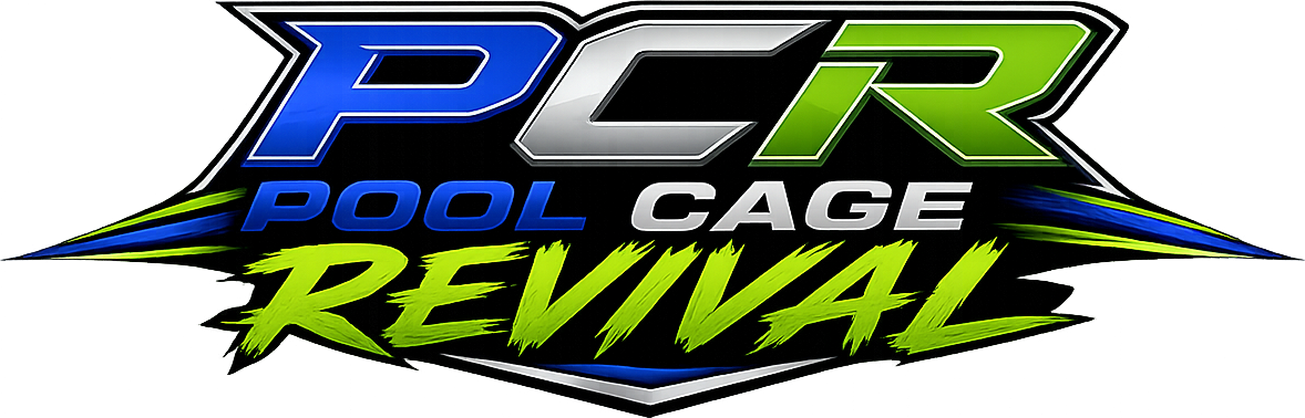 Pool Cage Revival — PCR official logo