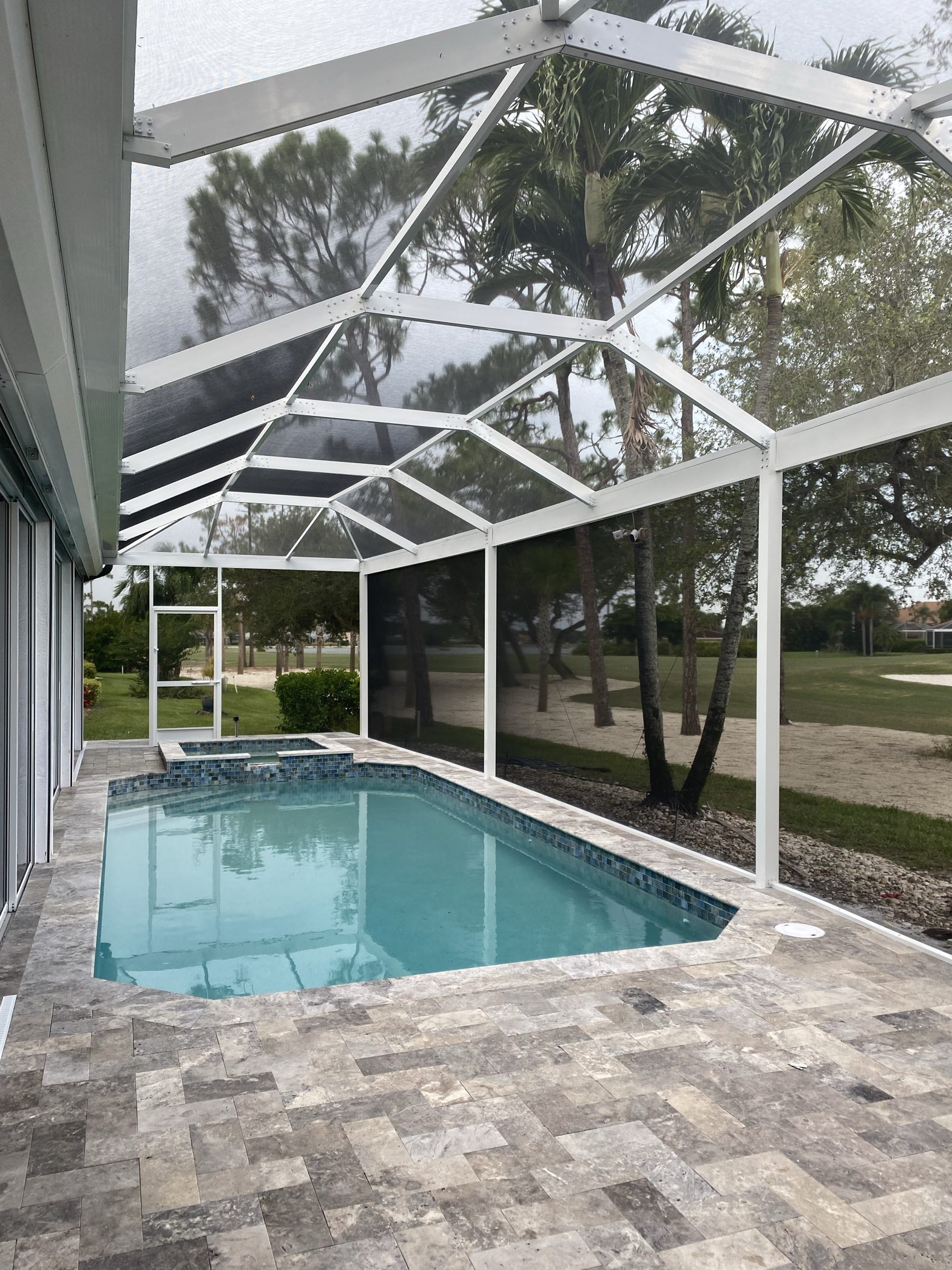 Rescreen Job — Pool Cage Revival